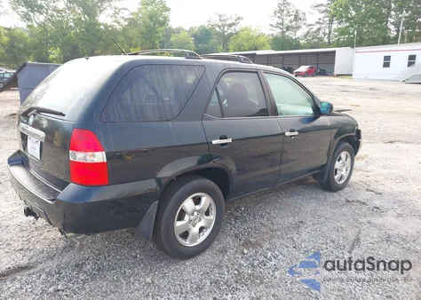 2003 Acura Mdx из США, поврежденный, VIN 2HNYD18213H521550